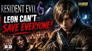 🔥 LEON CAN’T SAVE EVERYONE! 😱 | RESIDENT EVIL 6 #2 [4K 60FPS] 🔥#gaming