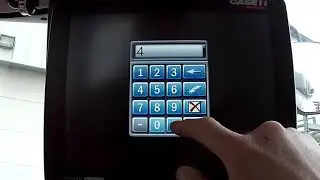 06 CaseIH  Aim Flex ISO Product settings Menu