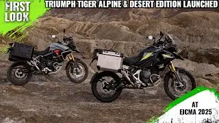 Triumph Tiger Alpine & Desert Editions Launched - Explained All Spec, Features And More