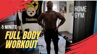 5-Minute Full Body Workout at Home BURN FAT (Budget Edition)