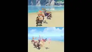 Durin gameplay battle, apply pyro/#genshinimpact #durin