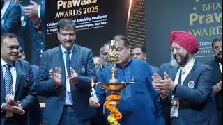 Bharat Prawaas Award at Bharat Mandapam Pargtimadan New Delhi 