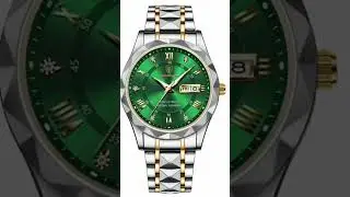 Men's Waterproof Double Calendar Luminous Quartz Watch#watchesforsale #watches #watchesformen