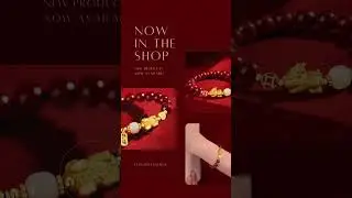 new year wealth lucky pixiu bracelet