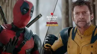 Deadpool and wolverine Heineken beer 🍻 commercial @HeinekenUSA and a recap  #deadpool #wolverine