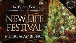 TESO New Life Festival in Tamriel 🎄 Winter Holiday Ambience with Magical Music Boxes