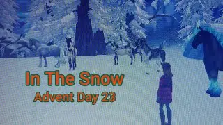 In The Snow || Day 23 || Star Stable Advent Series