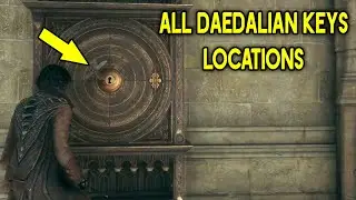Hogwarts Legacy All Daedalian Keys Locations - (All House Tokens)