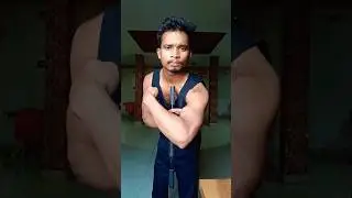 bicep Best work at home  ghar pe body kese banaye #gymmotivation #homeworkout @Happyfitness89