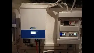 Montaggio Inverter Easun SMG II 6.2 Kw con barre equipotenziali + prova della monofase #faidate