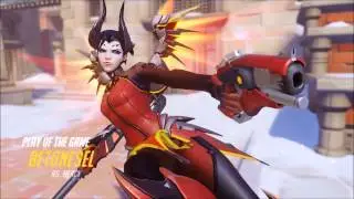 Overwatch Plays | Battle Mercy Flanking