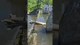 Gravity Gate #engineering #physics #water #lake #science #weight #balance #concrete #level