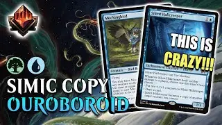 🌳💧 SIMIC OUROBOROID COPY TRIBAL IS CRUSHING IT IN MYTHIC EOE | MTG ARENA Standard Edge of Eternity