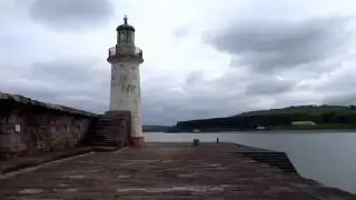 The UK Today - Walking Along Whitehaven,Cumbria Harbour & Lighthouse..June 2016