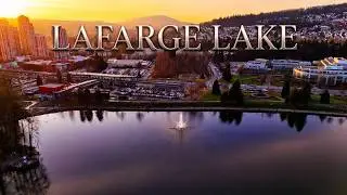 coquitlam Lafarge Lake Aerial view