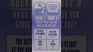 [VOTE] Best Video Game Music Song? 🎵 Round 1 Group 6 #vgm #soundtrack #ost #shorts #QHVII