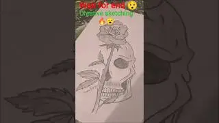Creative human skeleton 🔥#artidea#drawing#howtodraw #easydrawing #viral#youtubeshorts #india