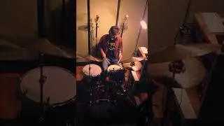Drums with a healthy dose of distorted reverb