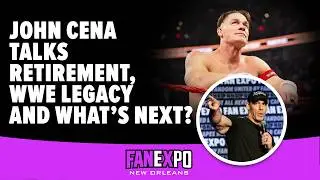 John Cena Talks Retirement, WWE, And What's Next? | FAN EXPO New Orleans 2026