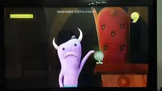 Bananana! TV9 Nickelodeon closing programme ident - Robot & Monster (15/10/18)