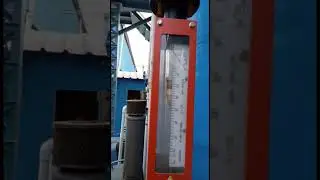 checking air flow in MBBR tank of STP plant #shorts
