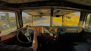 Quiet Morning Trucking ASMR | Sunrise Car Delivery & POV Drive (Pittsburgh PA)