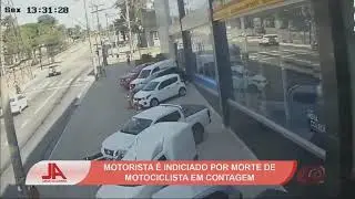 Motorista &eacute; indiciado por morte de motociclista em Contagem