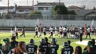 September 25, 2025 &ndash; TCHS Varsity Boys Football vs. Dr. Maya Angelou Community High School
