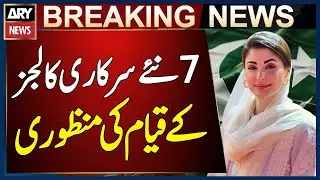 Approval of seven new government colleges in Punjab - Breaking News