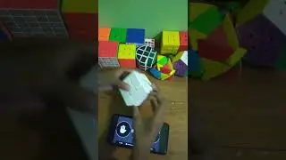 solving the white colour force cube. #sign #sign #2by2 #3by3 #4by4 #6by6 #skewb #5by5 #cylinder .