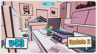 Secret Fall Update v43 | Escape Room 2 | Map Theme: 2D World🔳 | Fall Guys Creative🏆