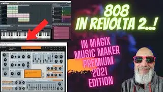 Making An 808 From Scratch in Magix Music Maker...finally!