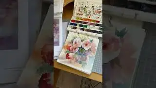 Итог этого дня #акварель #watercolor #painting #aquarelle #reels #lesson #artist #рисуемвместе #art