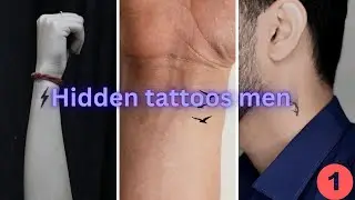 Stylish hidden tattoo of boy Tattoo Designs for Men