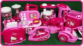 Hello Kitty Mini Household Play Set Satisfying with Unboxing Compilation Toys ASMR