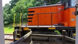 Arcade & Attica entering Curriers Station