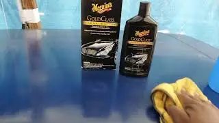 meguiar's goldclass liquid wax water test insane water 💧beading technology