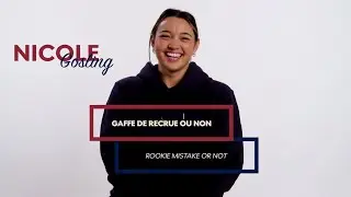 Gaffe de recrue | Rookie mistake