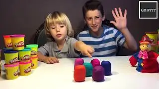 6 Play Doh Surprise Eggs Toys - Play-doh Huevos Sorpresa By GERTIT