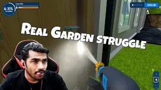Real Garden Struggle | Power Wash Simulator | Shreeman Legend 