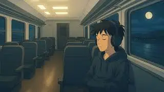 Midnight train ride - Chill Lofi 🚅 Relaxing Music To Chill, Work, Relax or Focus #lofimusic, #chill