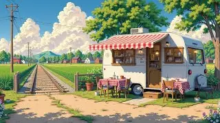 Cozy Camper Van Lofi Hip Hop ~ Countryside Chill Beats for Focus & Relaxation 🏞️