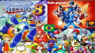 Megaman 8 Ps1 dublado e Legendado em portugu&ecirc;s br