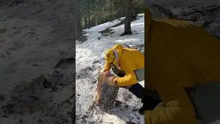 Finnish candle | cooking borscht on the top of a mountain #mountains #survivallife #villag #survival