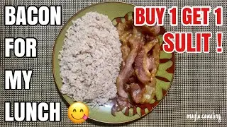 Bacon for my lunch | Quick Vlog | Smoke Bacon | Buy 1 get 1 for FREE