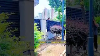 Installation case of aluminum fence#fence #aluminium #fix #diy #top