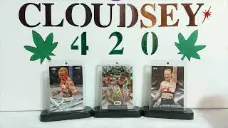 UFC Cards mail day Part 17 (New TRIPLE THREADS fire!) with Cloudsey420