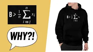 Что означает эта математика на толстовке с капюшоном?