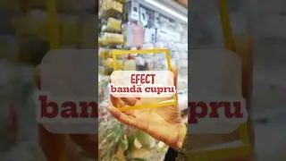 Decor pe sticlă &ndash; Partea 1 &ndash;  Poți imita efectul de bandă de cupru pe sticlă cu vopsea acrilică
