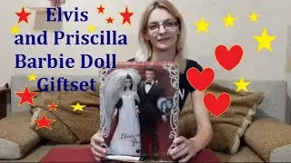 Барби Элвис Пресли и Присцилла/Распаковка свадебного набора  кукол/Elvis and Priscilla Barbie Doll